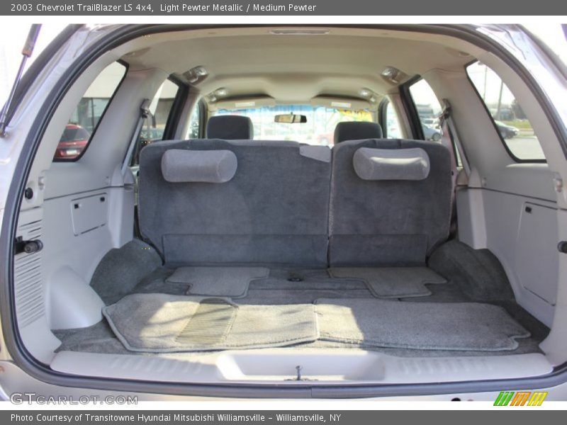 Light Pewter Metallic / Medium Pewter 2003 Chevrolet TrailBlazer LS 4x4