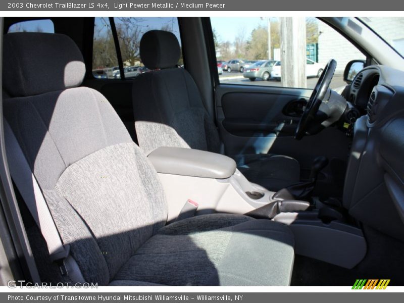 Light Pewter Metallic / Medium Pewter 2003 Chevrolet TrailBlazer LS 4x4