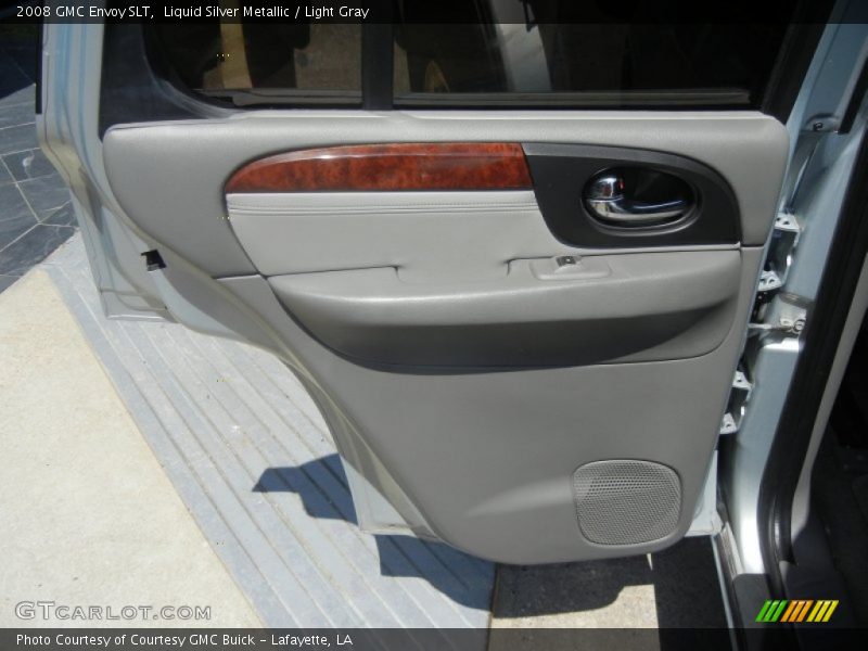 Liquid Silver Metallic / Light Gray 2008 GMC Envoy SLT