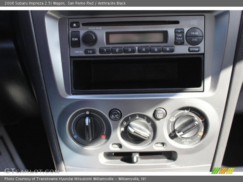 San Remo Red / Anthracite Black 2006 Subaru Impreza 2.5i Wagon