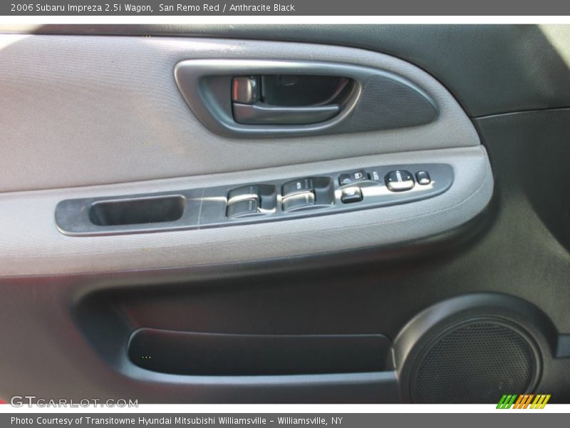 San Remo Red / Anthracite Black 2006 Subaru Impreza 2.5i Wagon