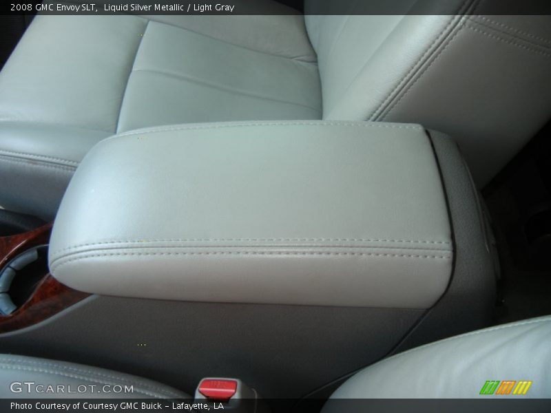 Liquid Silver Metallic / Light Gray 2008 GMC Envoy SLT