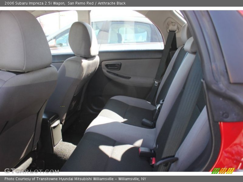 San Remo Red / Anthracite Black 2006 Subaru Impreza 2.5i Wagon