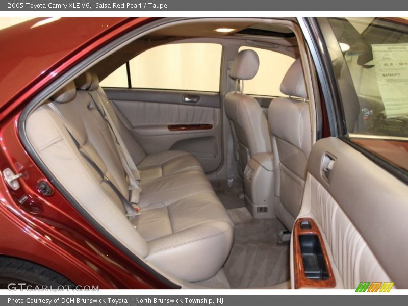 Salsa Red Pearl / Taupe 2005 Toyota Camry XLE V6