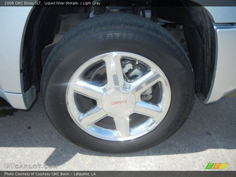 Liquid Silver Metallic / Light Gray 2008 GMC Envoy SLT