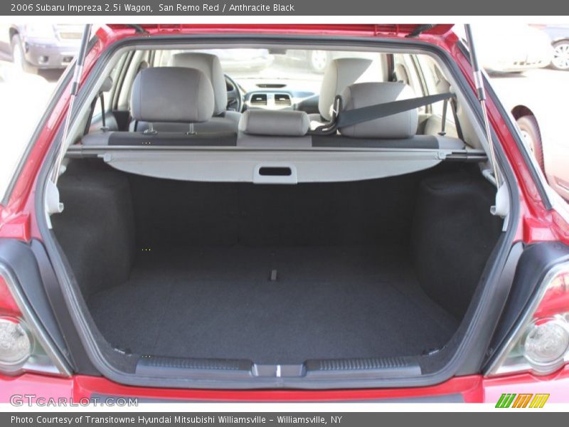 San Remo Red / Anthracite Black 2006 Subaru Impreza 2.5i Wagon