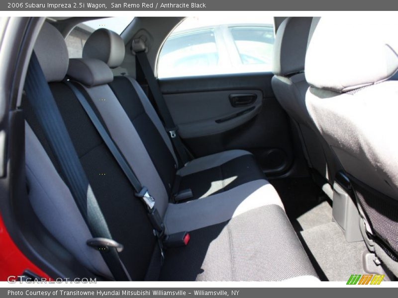 San Remo Red / Anthracite Black 2006 Subaru Impreza 2.5i Wagon