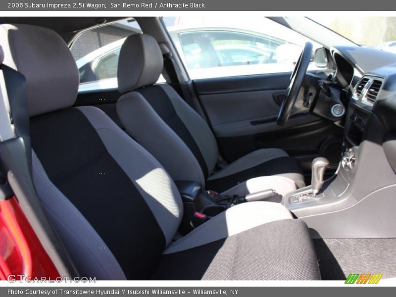San Remo Red / Anthracite Black 2006 Subaru Impreza 2.5i Wagon
