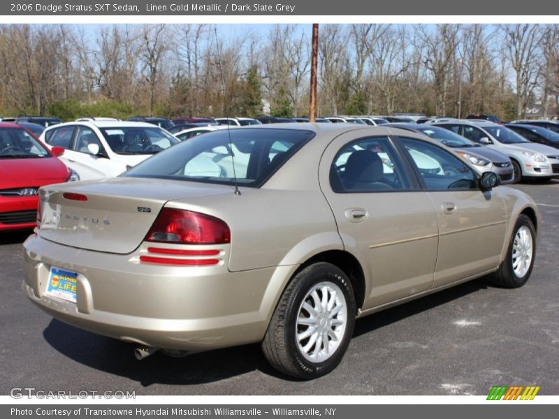 Linen Gold Metallic / Dark Slate Grey 2006 Dodge Stratus SXT Sedan