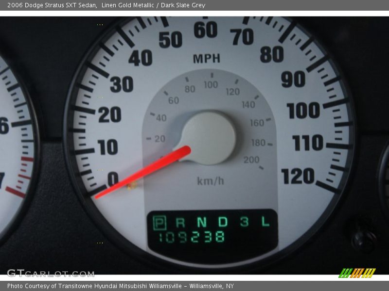 Linen Gold Metallic / Dark Slate Grey 2006 Dodge Stratus SXT Sedan