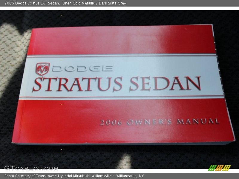 Linen Gold Metallic / Dark Slate Grey 2006 Dodge Stratus SXT Sedan