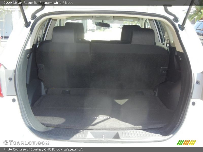 Phantom White / Black 2009 Nissan Rogue SL