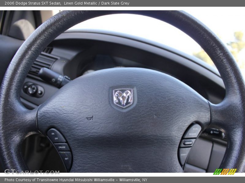 Linen Gold Metallic / Dark Slate Grey 2006 Dodge Stratus SXT Sedan