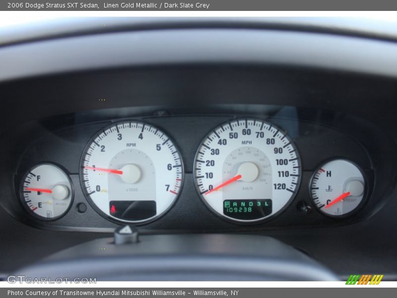 Linen Gold Metallic / Dark Slate Grey 2006 Dodge Stratus SXT Sedan
