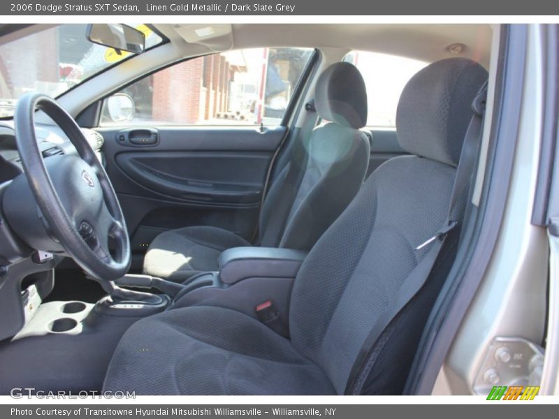 Linen Gold Metallic / Dark Slate Grey 2006 Dodge Stratus SXT Sedan