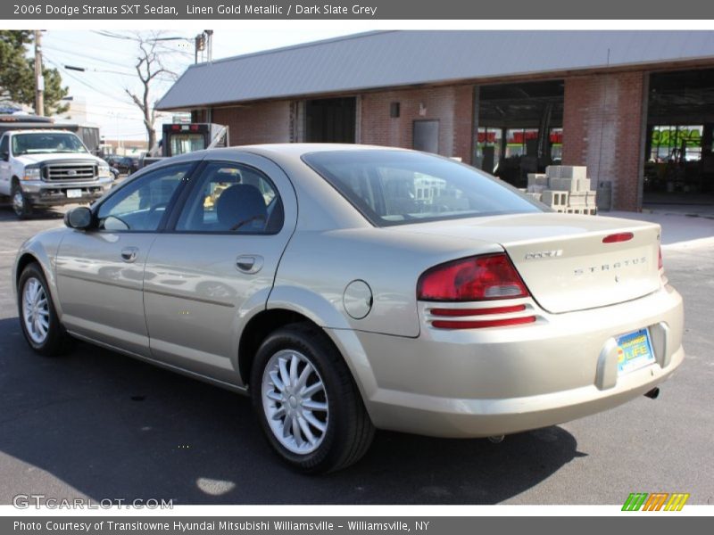 Linen Gold Metallic / Dark Slate Grey 2006 Dodge Stratus SXT Sedan