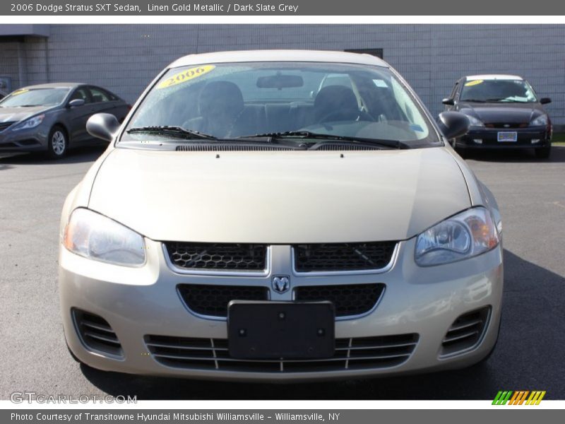 Linen Gold Metallic / Dark Slate Grey 2006 Dodge Stratus SXT Sedan