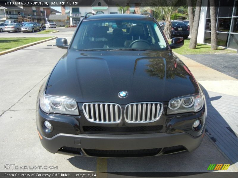 Jet Black / Black 2010 BMW X3 xDrive30i