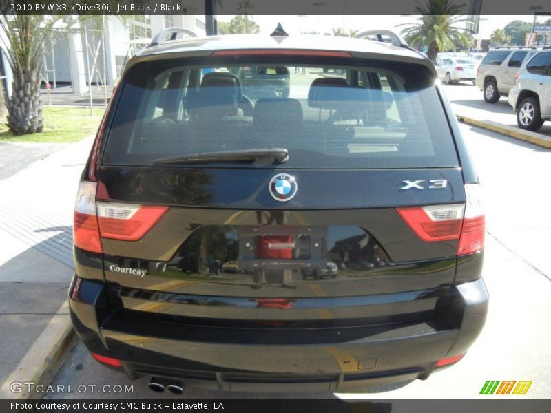 Jet Black / Black 2010 BMW X3 xDrive30i