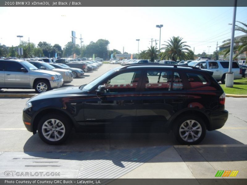 Jet Black / Black 2010 BMW X3 xDrive30i
