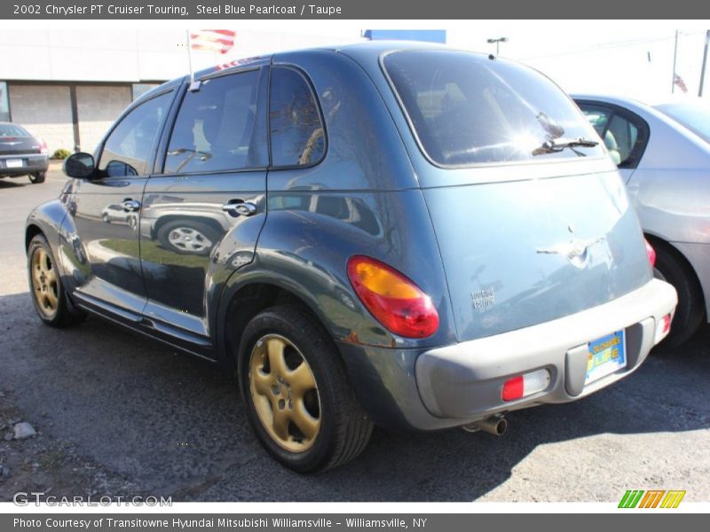 Steel Blue Pearlcoat / Taupe 2002 Chrysler PT Cruiser Touring