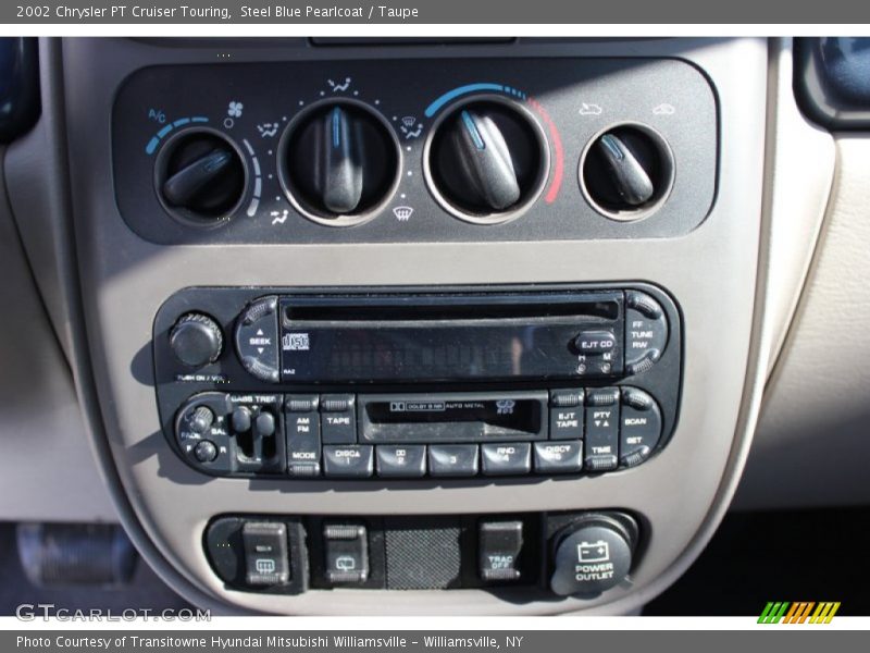 Steel Blue Pearlcoat / Taupe 2002 Chrysler PT Cruiser Touring