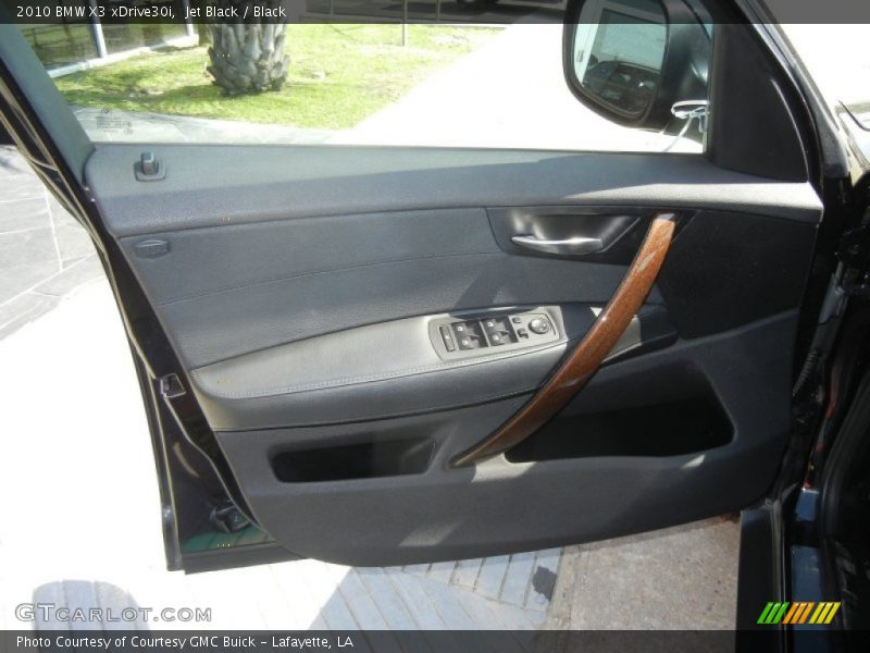 Jet Black / Black 2010 BMW X3 xDrive30i