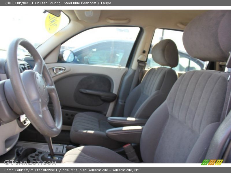 Steel Blue Pearlcoat / Taupe 2002 Chrysler PT Cruiser Touring