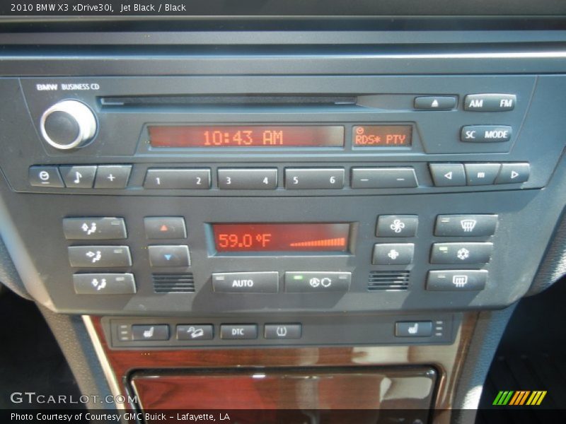 Jet Black / Black 2010 BMW X3 xDrive30i
