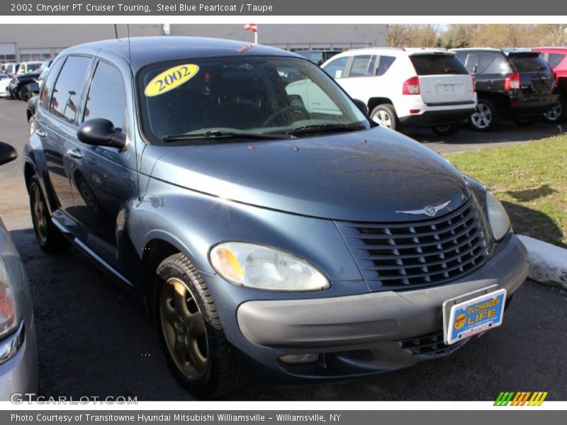 Steel Blue Pearlcoat / Taupe 2002 Chrysler PT Cruiser Touring