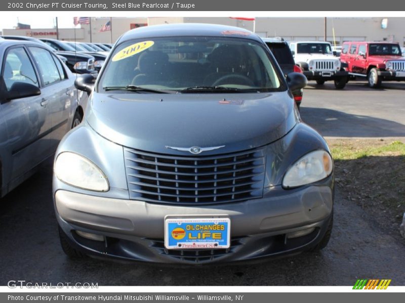 Steel Blue Pearlcoat / Taupe 2002 Chrysler PT Cruiser Touring