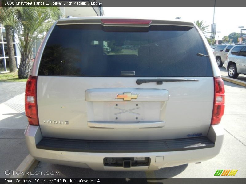 Silver Birch Metallic / Ebony 2008 Chevrolet Tahoe LS
