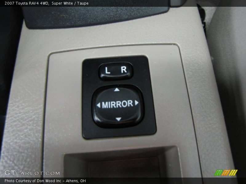 Super White / Taupe 2007 Toyota RAV4 4WD