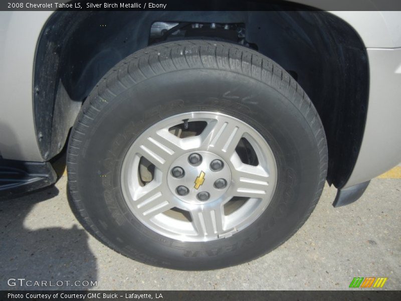 Silver Birch Metallic / Ebony 2008 Chevrolet Tahoe LS