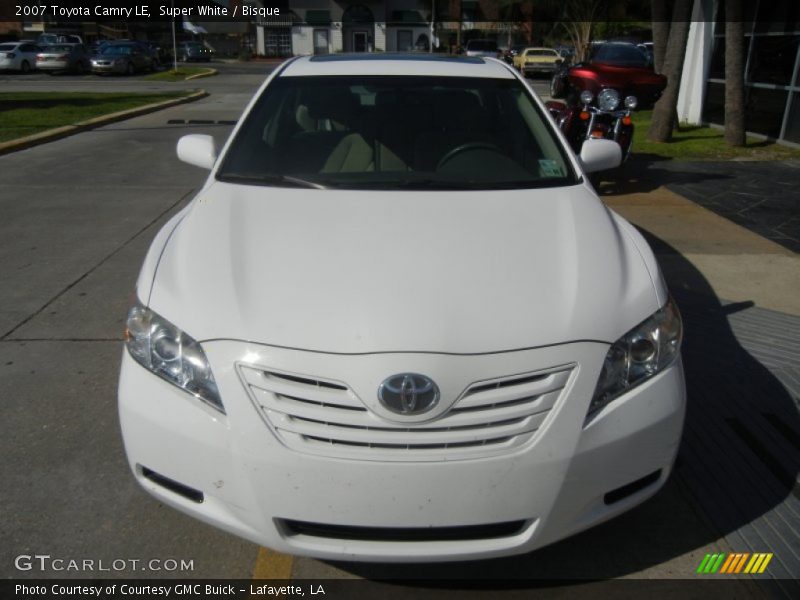 Super White / Bisque 2007 Toyota Camry LE