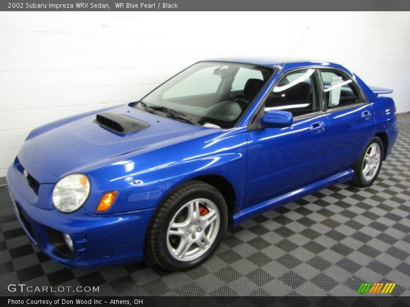 Front 3/4 View of 2002 Impreza WRX Sedan