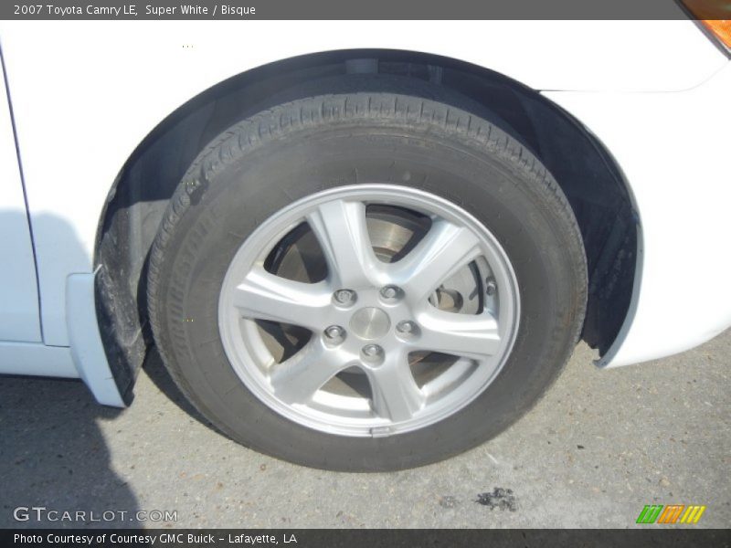 Super White / Bisque 2007 Toyota Camry LE