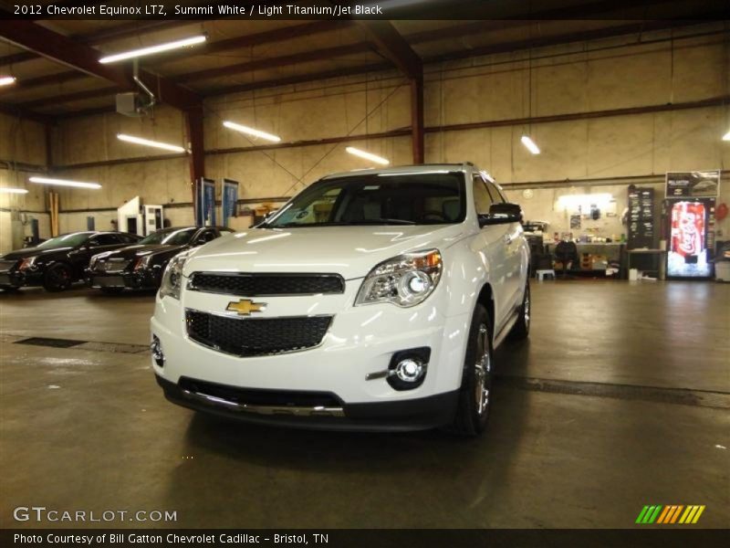 Summit White / Light Titanium/Jet Black 2012 Chevrolet Equinox LTZ