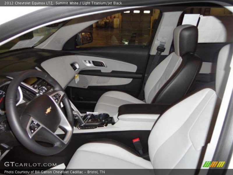 Summit White / Light Titanium/Jet Black 2012 Chevrolet Equinox LTZ