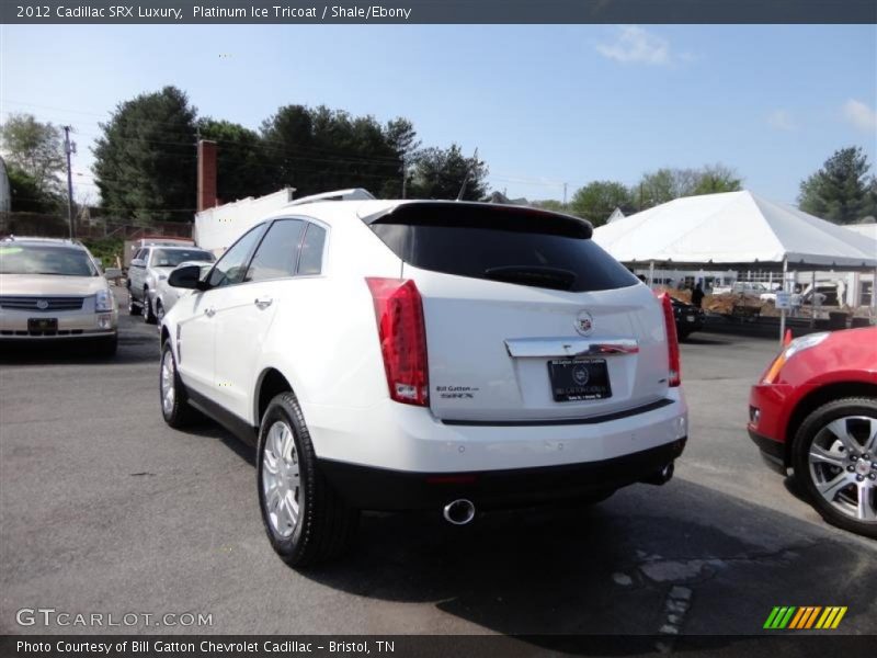 Platinum Ice Tricoat / Shale/Ebony 2012 Cadillac SRX Luxury