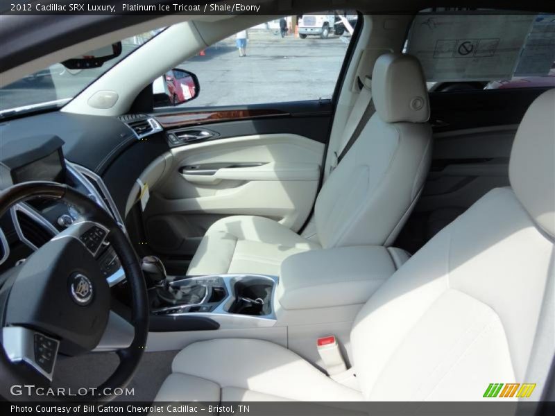 Platinum Ice Tricoat / Shale/Ebony 2012 Cadillac SRX Luxury