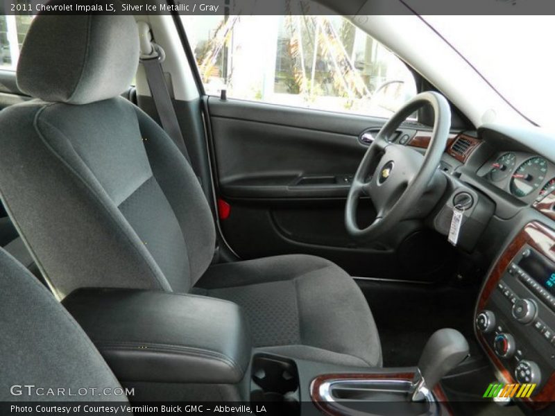 Silver Ice Metallic / Gray 2011 Chevrolet Impala LS