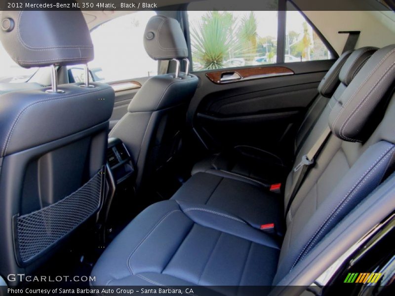 Black / Black 2012 Mercedes-Benz ML 350 4Matic