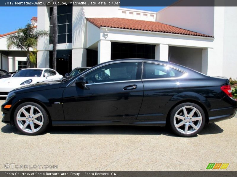 Magnetite Black Metallic / Ash 2012 Mercedes-Benz C 250 Coupe