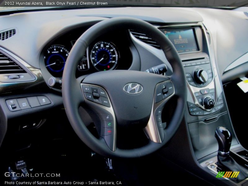 Dashboard of 2012 Azera 