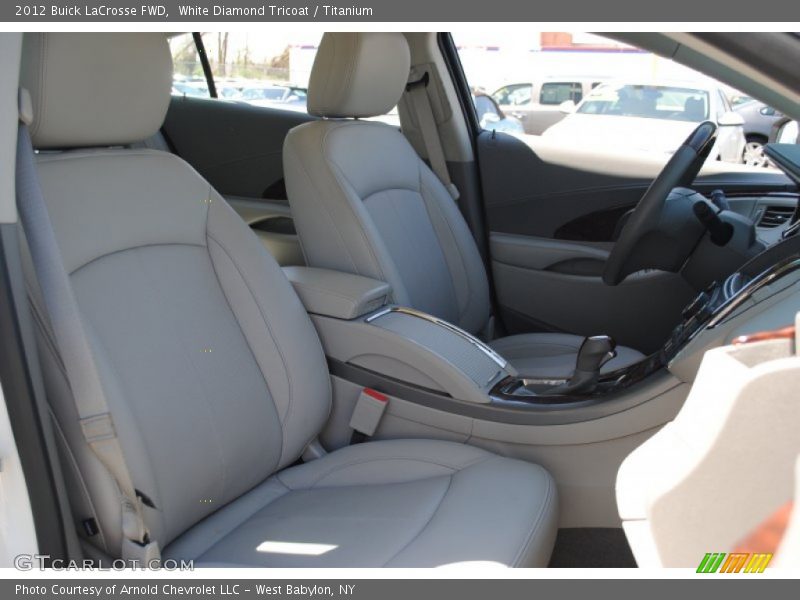 White Diamond Tricoat / Titanium 2012 Buick LaCrosse FWD