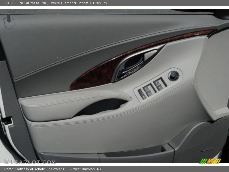 White Diamond Tricoat / Titanium 2012 Buick LaCrosse FWD