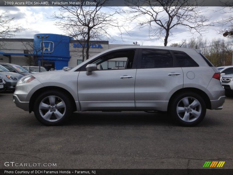 Palladium Metallic / Ebony 2009 Acura RDX SH-AWD