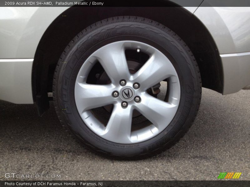 Palladium Metallic / Ebony 2009 Acura RDX SH-AWD