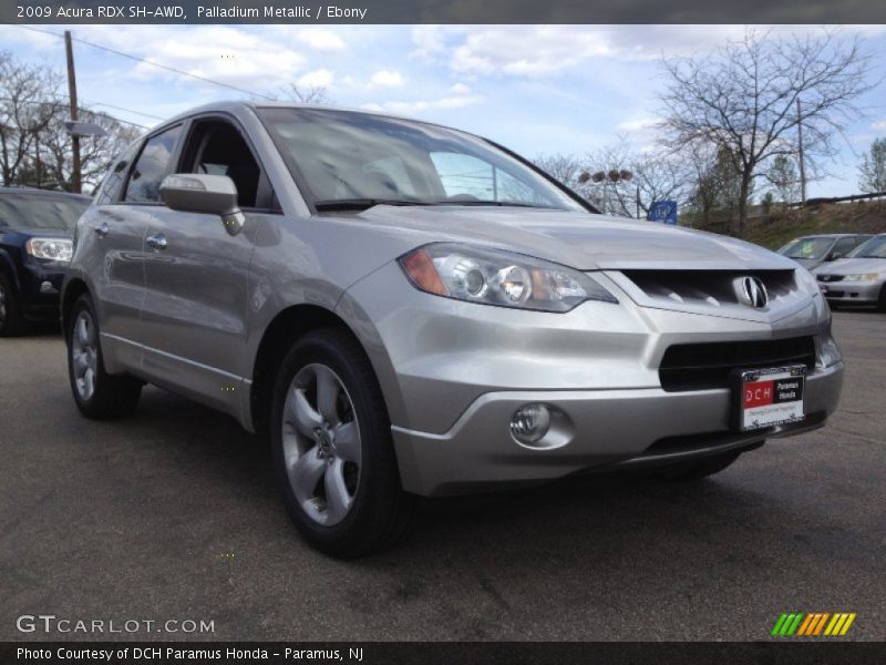 Palladium Metallic / Ebony 2009 Acura RDX SH-AWD